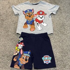 Paw Patrol Kids Dark Blue Character Shorts